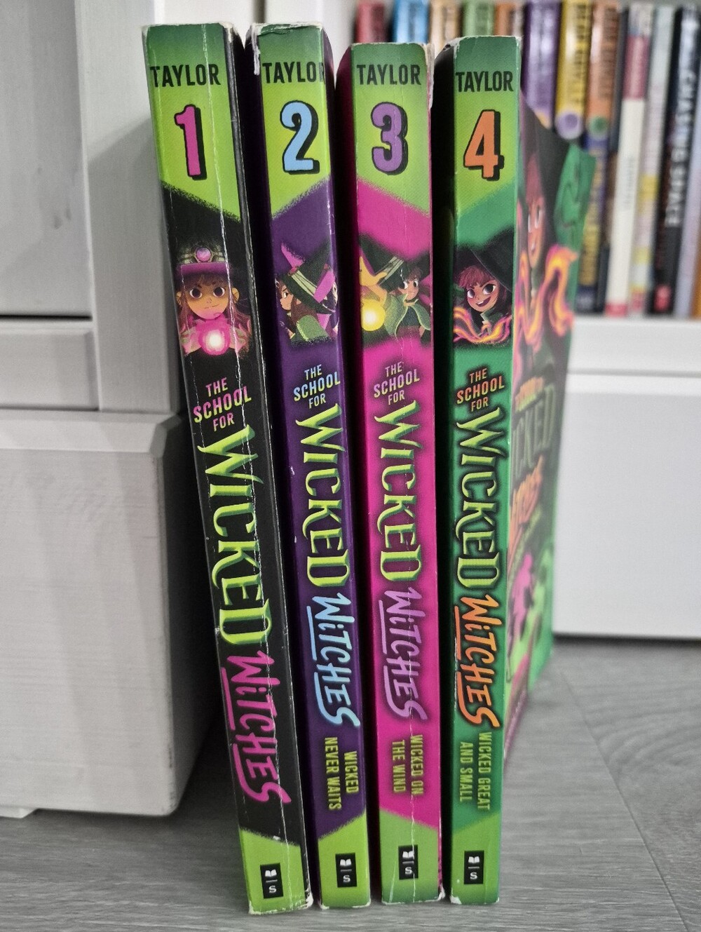 The School for Wicked Witches Book Set 1-4 by Will Taylor